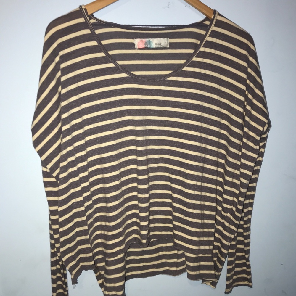 Free People Boxy Long Sleeve Tee